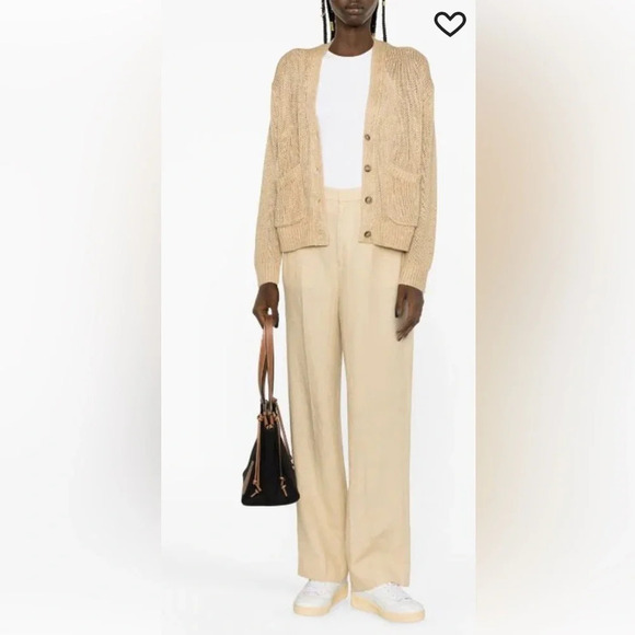 Ralph Lauren purple label linen trousers sz 8 - Picture 1 of 6
